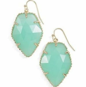 Chalcedony Kendra Scott Corley Earrings